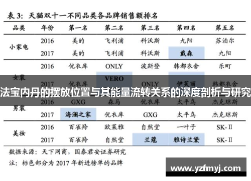 法宝内丹的摆放位置与其能量流转关系的深度剖析与研究